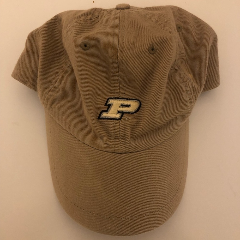 Purdue Nike Cap in tan EUC
